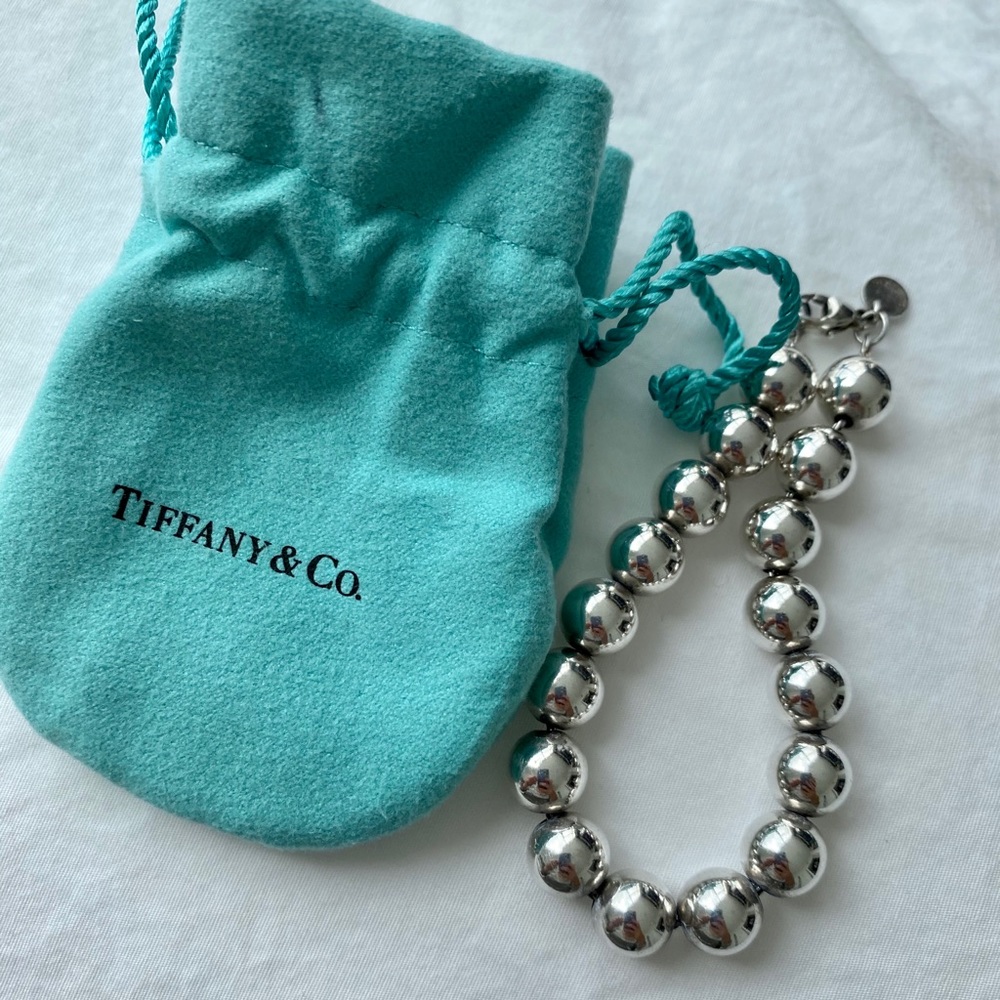 Tiffany & Co Sterling Silver Ball Bracelet…
